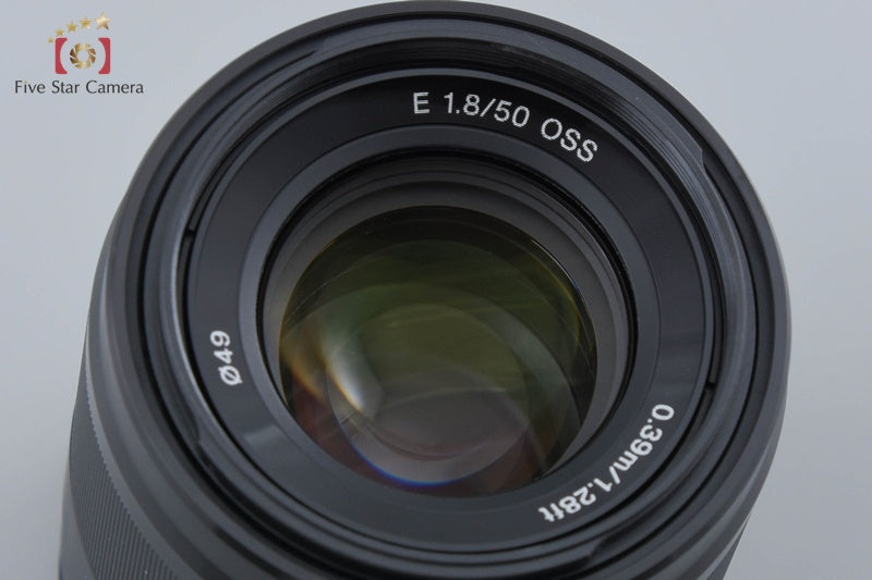 SONY E 50mm f/1.8 OSS SEL50F18 Black