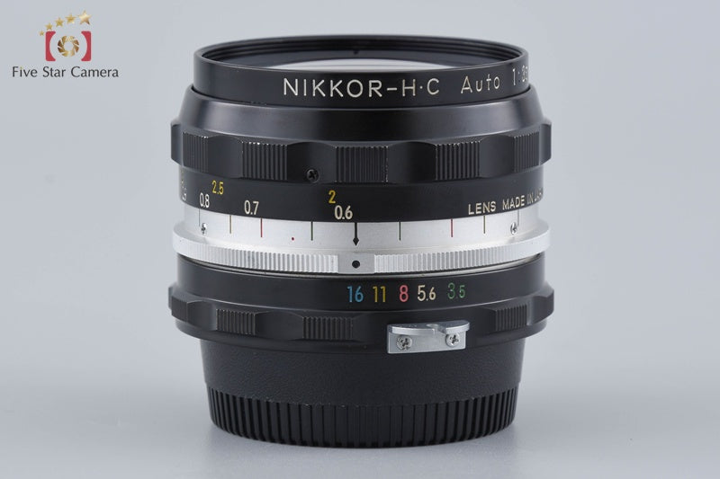 Nikon NIKKOR-H.C Auto 28mm f/3.5 Non Ai Lens