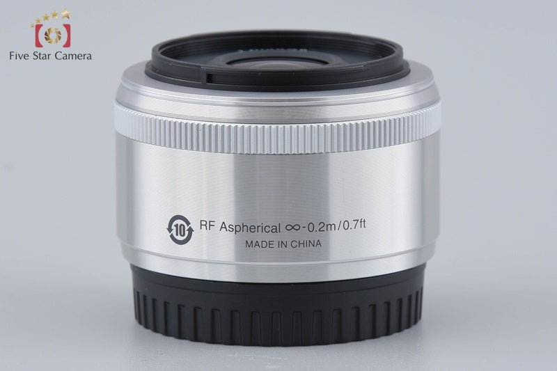Nikon 1 NIKKOR 18.5mm f/1.8 Silver