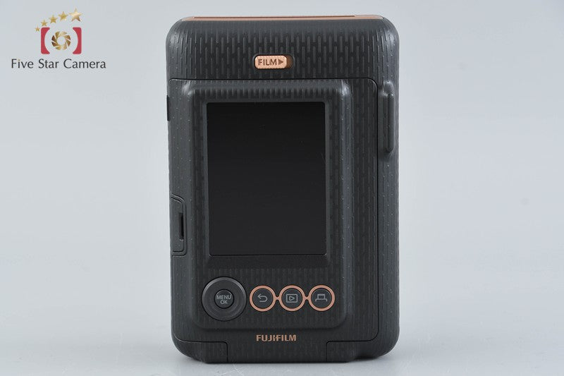FUJIFILM Instax Mini LiPlay Elegant Black Instant Film Camera w/ Box