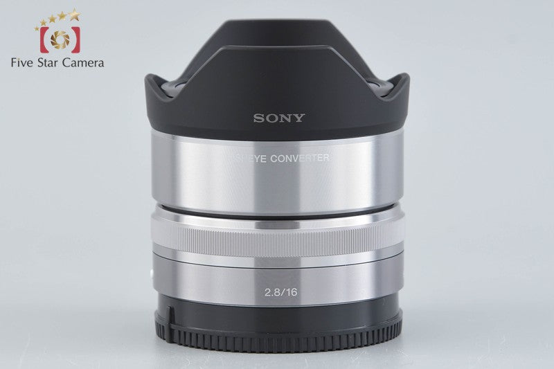 SONY E 16mm f/2.8 SEL16F28 + VCL-ECF1 Fisheye Converter