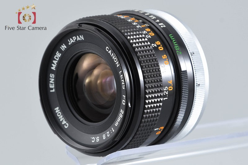 Canon FD 28mm f/2.8 S.C.