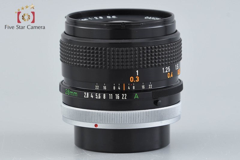 Canon FD 28mm f/2.8 S.C.