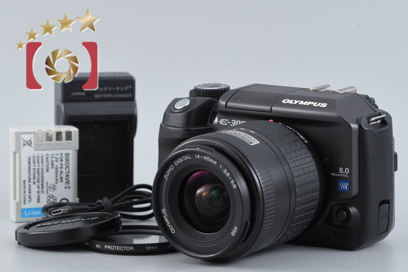 "Count 2,966" Olympus E-300 8.0 MP DSLR Camera + ZUIKO DIGITAL 14-45mm f/3.5-5.6