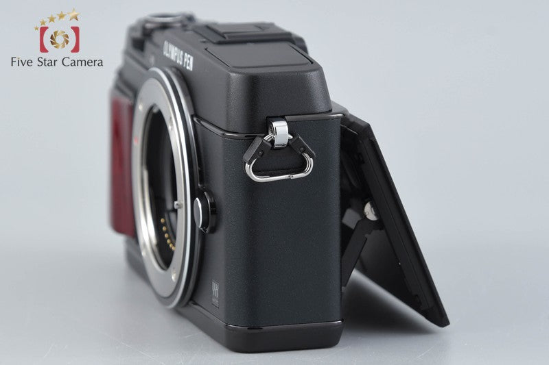 "Count 2,606" Olympus PEN Lite E-PL5 Black Premium Model 16.5 MP Digital Camera