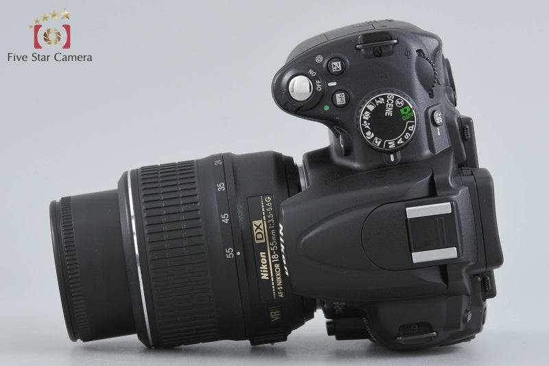 Nikon D5000 12.3 MP DSLR Camera 18-55 VR Lens