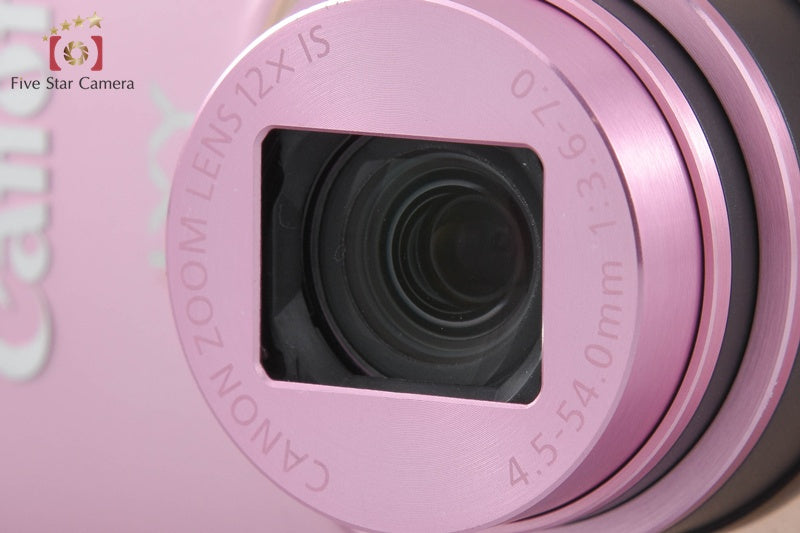Canon IXY 630 Pink 16.0 MP Digital Camera