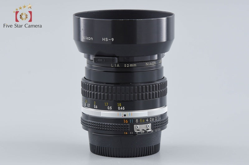Nikon Ai-S NIKKOR 50mm f/1.4