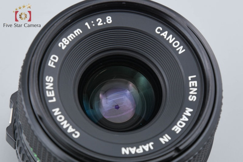 Canon New FD 28mm f/2.8