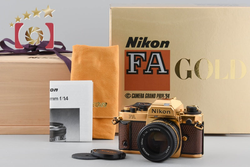 Nikon FA GOLD CAMERA GRAND PRIX' 84 + Ai-S NIKKOR 50mm f/1.4 w/ Box