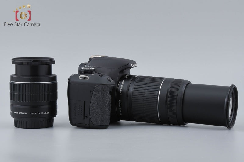 "Count 838" Canon EOS Kiss X5 / Rebel T3i / 600D 18.0 MP 18-55 55-250 Lenses