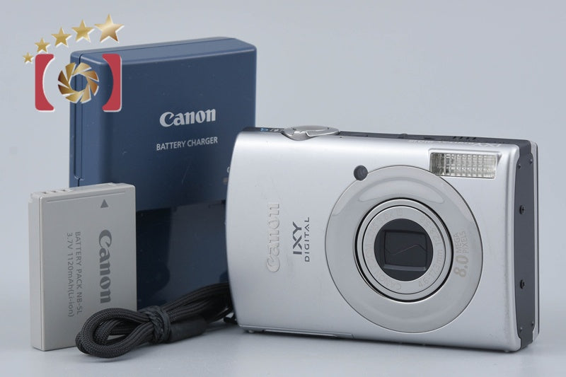 Canon IXY Digital 910 IS Silver 8.0 MP Digital Camera