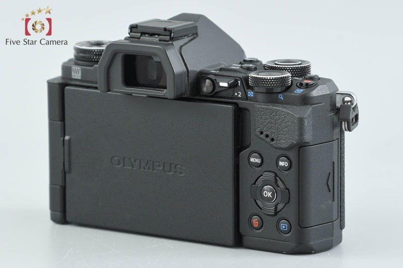 "Count 4,062" Olympus OM-D E-M5 Mark II Black 16.0 MP 14-150 II Lens w/ Box