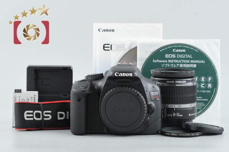 "Count 4,684" Canon EOS Kiss X4 / Rebel T2i / 550D 18.0 MP DSLR 18-55 Lens
