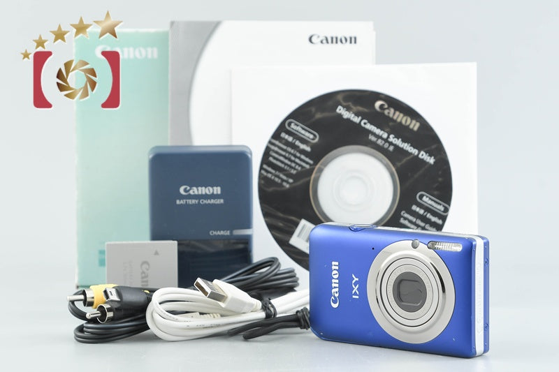 Canon IXY 210F Blue 12.1 MP Digital Camera w/ Box