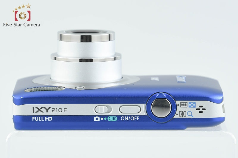 Canon IXY 210F Blue 12.1 MP Digital Camera w/ Box