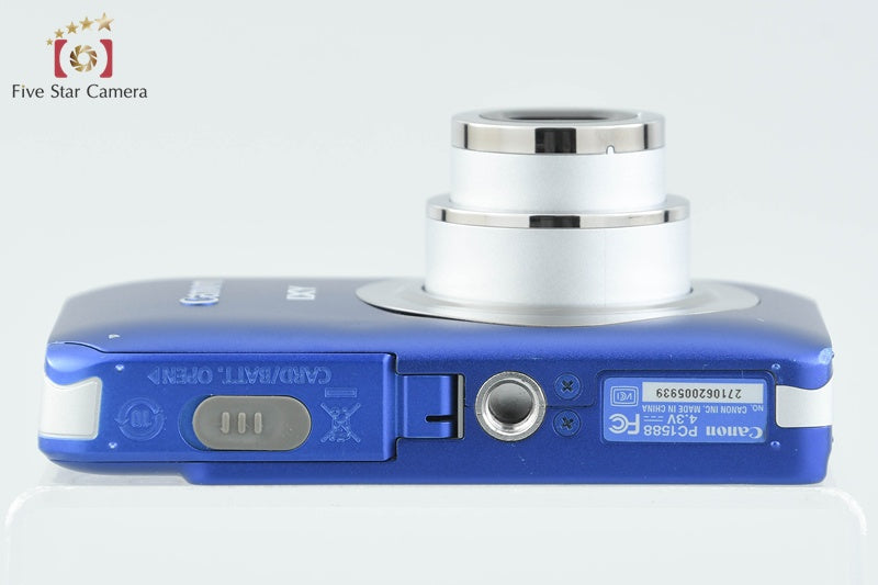 Canon IXY 210F Blue 12.1 MP Digital Camera w/ Box