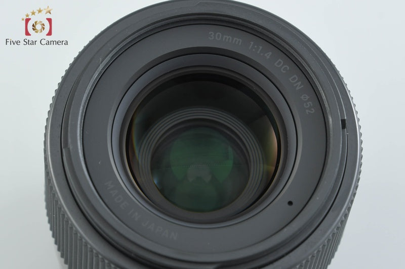 Sigma 30mm f/1.4 DC DN Contemporary for Sony E Mount w/ Box