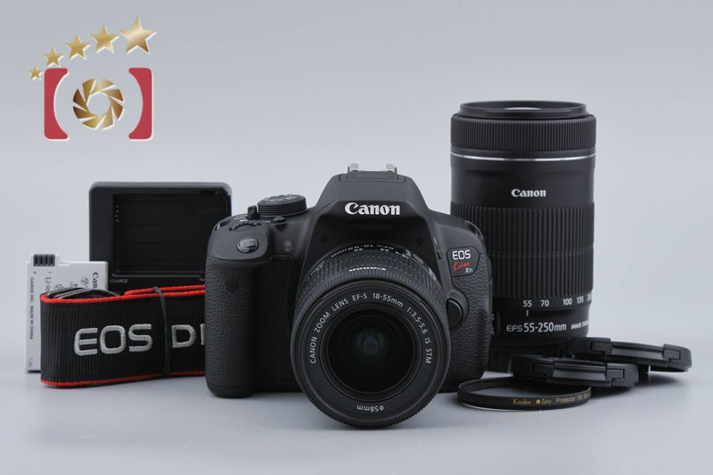 "Count 448" Canon EOS Kiss X7i / Rebel T5i / 700D 18.0 MP 18-55 55-250 Lenses