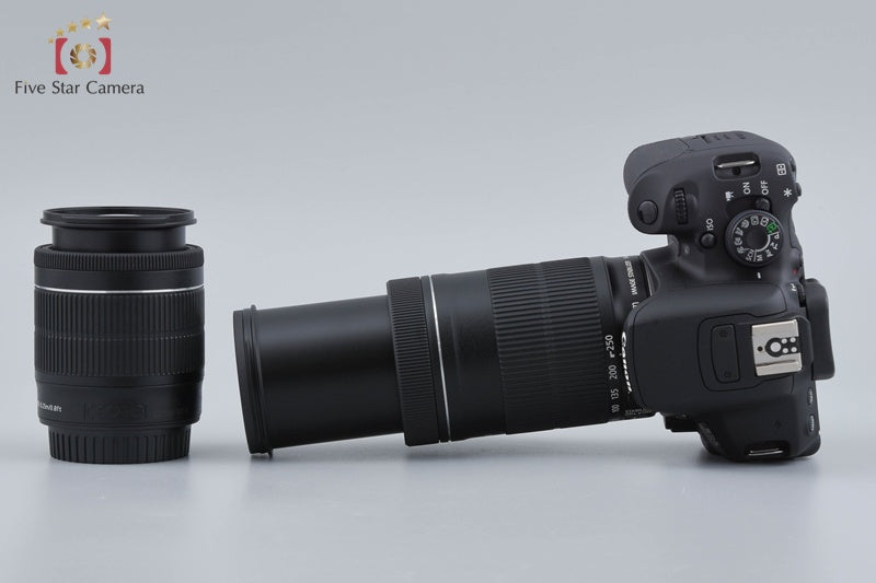 "Count 448" Canon EOS Kiss X7i / Rebel T5i / 700D 18.0 MP 18-55 55-250 Lenses