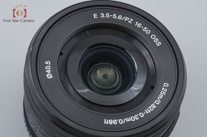 SONY E PZ 16-50mm f/3.5-5.6 OSS SELP1650 Black Sony E Mount