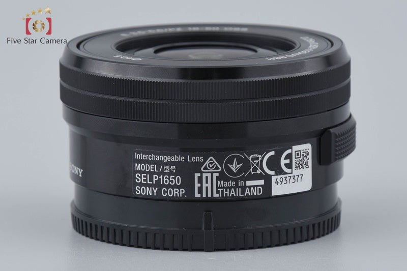 SONY E PZ 16-50mm f/3.5-5.6 OSS SELP1650 Black Sony E Mount