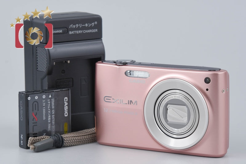 Casio EXILIM EX-Z400 Pink 12.1 MP Digital Camera