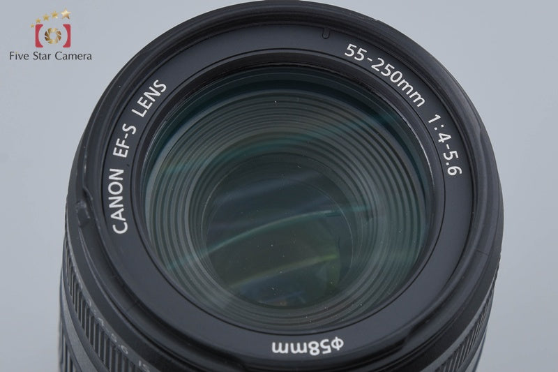 Canon EF-S 55-250mm f/4-5.6 IS