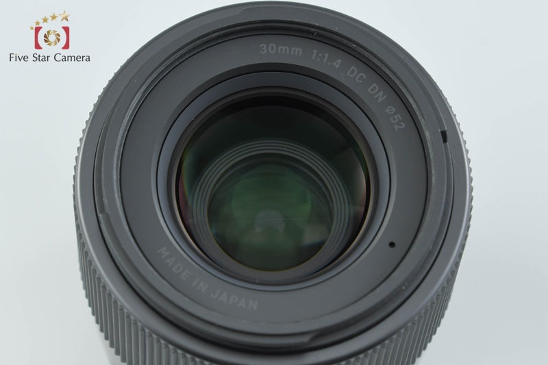 Sigma 30mm f/1.4 DC DN Contemporary for Fujifilm X Mount w/ Box