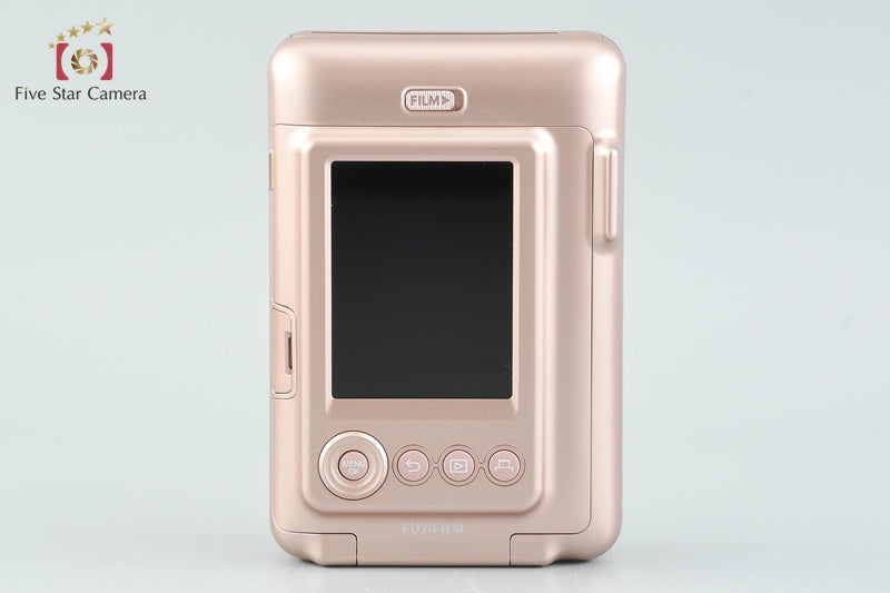 FUJIFILM Instax Mini LiPlay Blush Gold Instant Film Camera