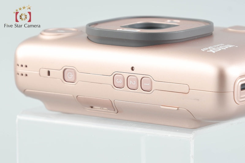 FUJIFILM Instax Mini LiPlay Blush Gold Instant Film Camera
