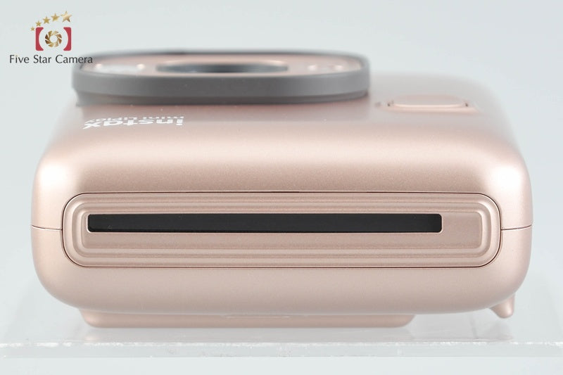 FUJIFILM Instax Mini LiPlay Blush Gold Instant Film Camera