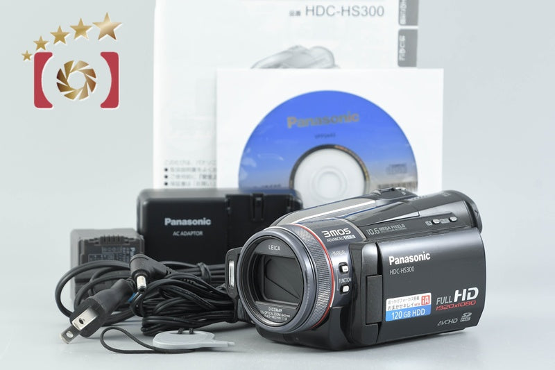 Panasonic HDC-HS300 Black Full Hi-Vision Camcorder