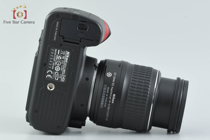 "Count 2,255" Nikon D40x 10.2 MP DSLR AF-S DX NIKKOR 18-55mm G II ED Lens