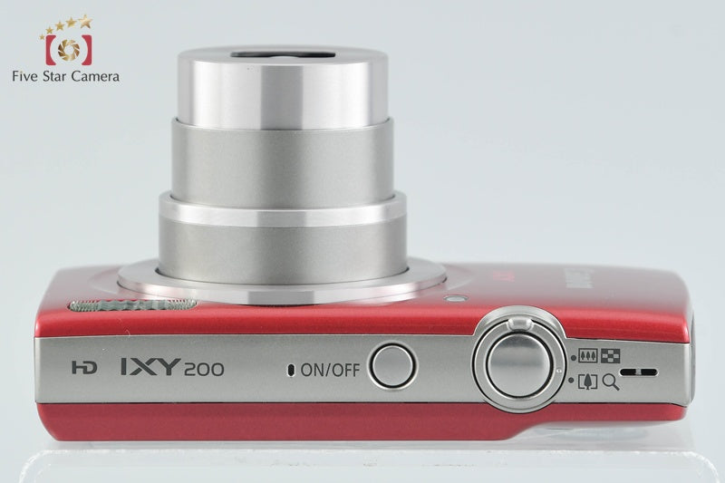 Canon IXY 200 Red 20.0 MP Digital Camera