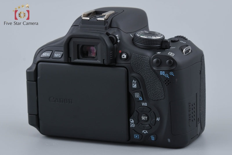 "Count 4,789" Canon EOS Kiss X5 / Rebel T3i / 600D 18.0 MP EF-S 18-55 IS II Lens