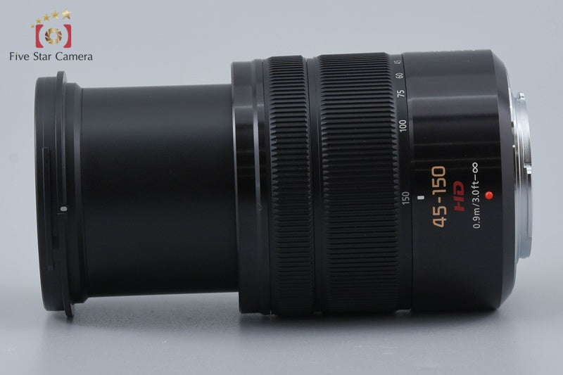 Panasonic LUMIX G VARIO 45-150mm f/4-5.6 ASPH. MEGA O.I.S. H-FS45150 Black