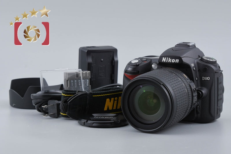 Nikon D90 12.3 MP DSLR Camera AF-S DX 18-105 G VR Lens