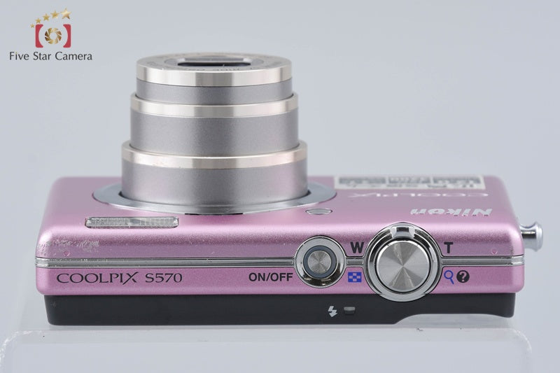 Nikon COOLPIX S570 Pink 12.0 MP Digital Camera