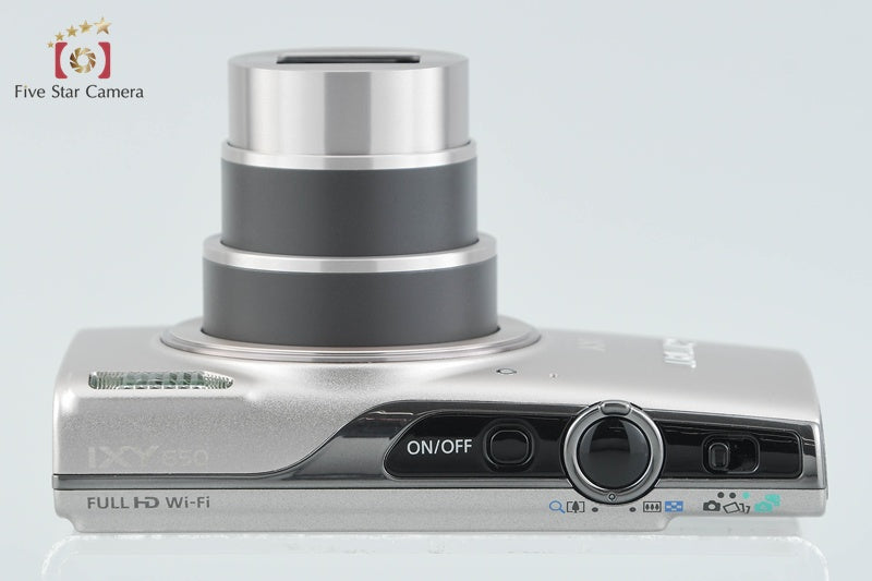 Canon IXY 650 Silver 20.0 MP Digital Camera