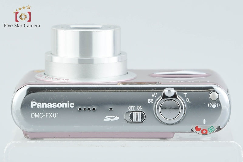Panasonic LUMIX DMC-FX01 Misty Pink 6.0 MP Digital Camera