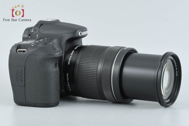 "Shutter count 87" Canon EOS 70D 20.2 MP DSLR EF-S 18-135 IS STM Lens