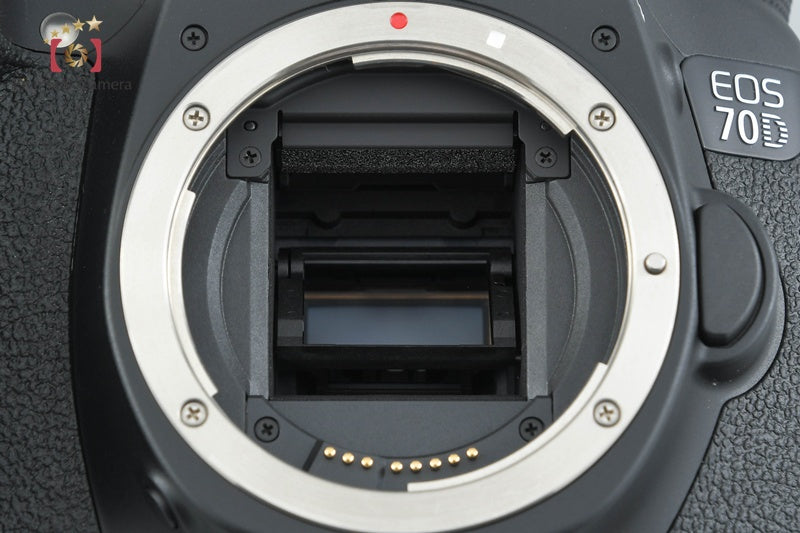"Shutter count 87" Canon EOS 70D 20.2 MP DSLR EF-S 18-135 IS STM Lens