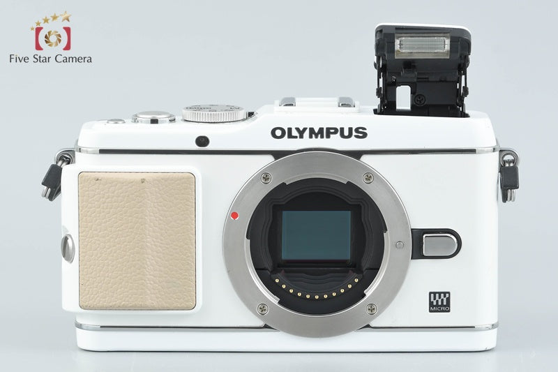 Olympus PEN E-P3 White 12.3 MP Mirrorless Camera 14-42 Lens