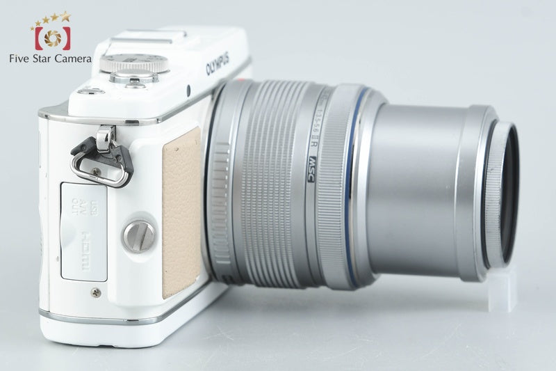 Olympus PEN E-P3 White 12.3 MP Mirrorless Camera 14-42 Lens
