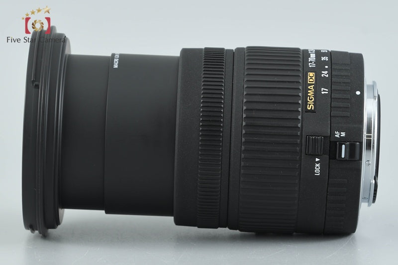 SIGMA 17-70mm f/2.8-4.5 for Sigma SA Mount