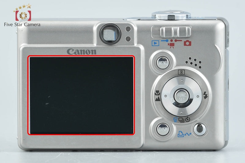 Canon IXY Digital 50 Silver 4.0 MP Digital Camera w/ Box