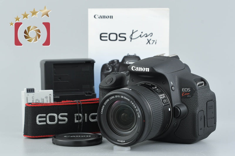 Canon EOS Kiss X7i / Rebel T5i / 700D 18.0 MP 18-55 IS STM Lens