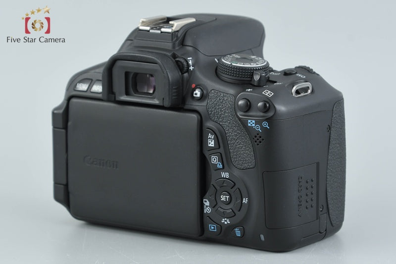 Count 5,121 Canon EOS Kiss X5 / Rebel T3i / 600D 18.0 MP 18-55 55-250 Lenses