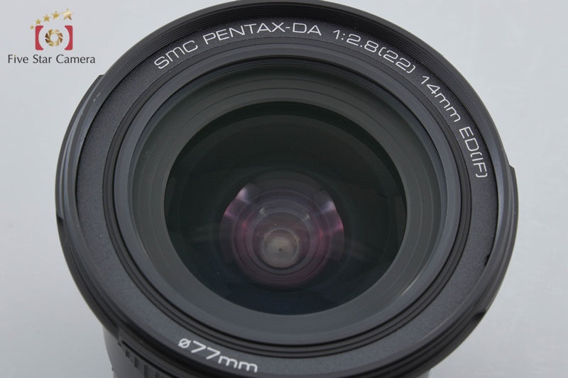 Pentax SMC DA 14mm f/2.8 ED IF w/ Box